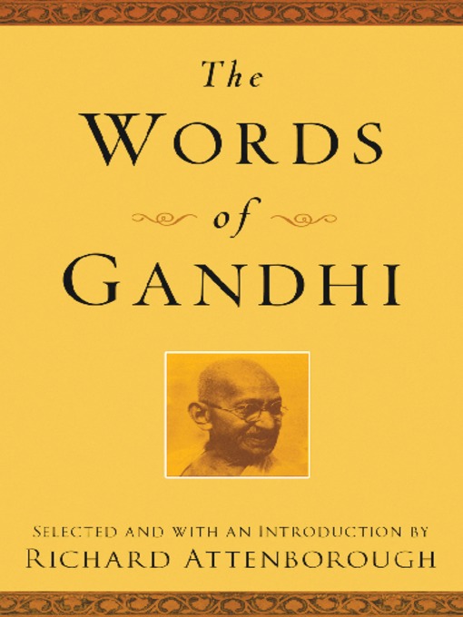 Title details for The Words of Gandhi by Mahatma Gandhi - Available